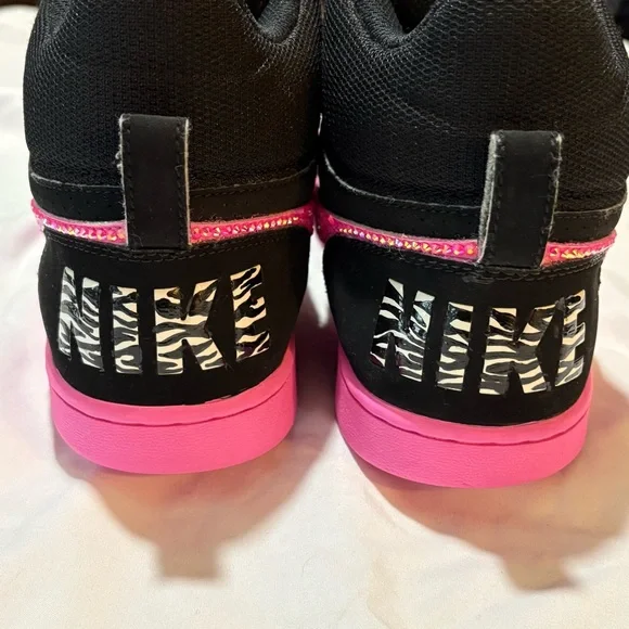 Custom Nike Court Borough Mid 2 Sneakers - Picture 3 of 9